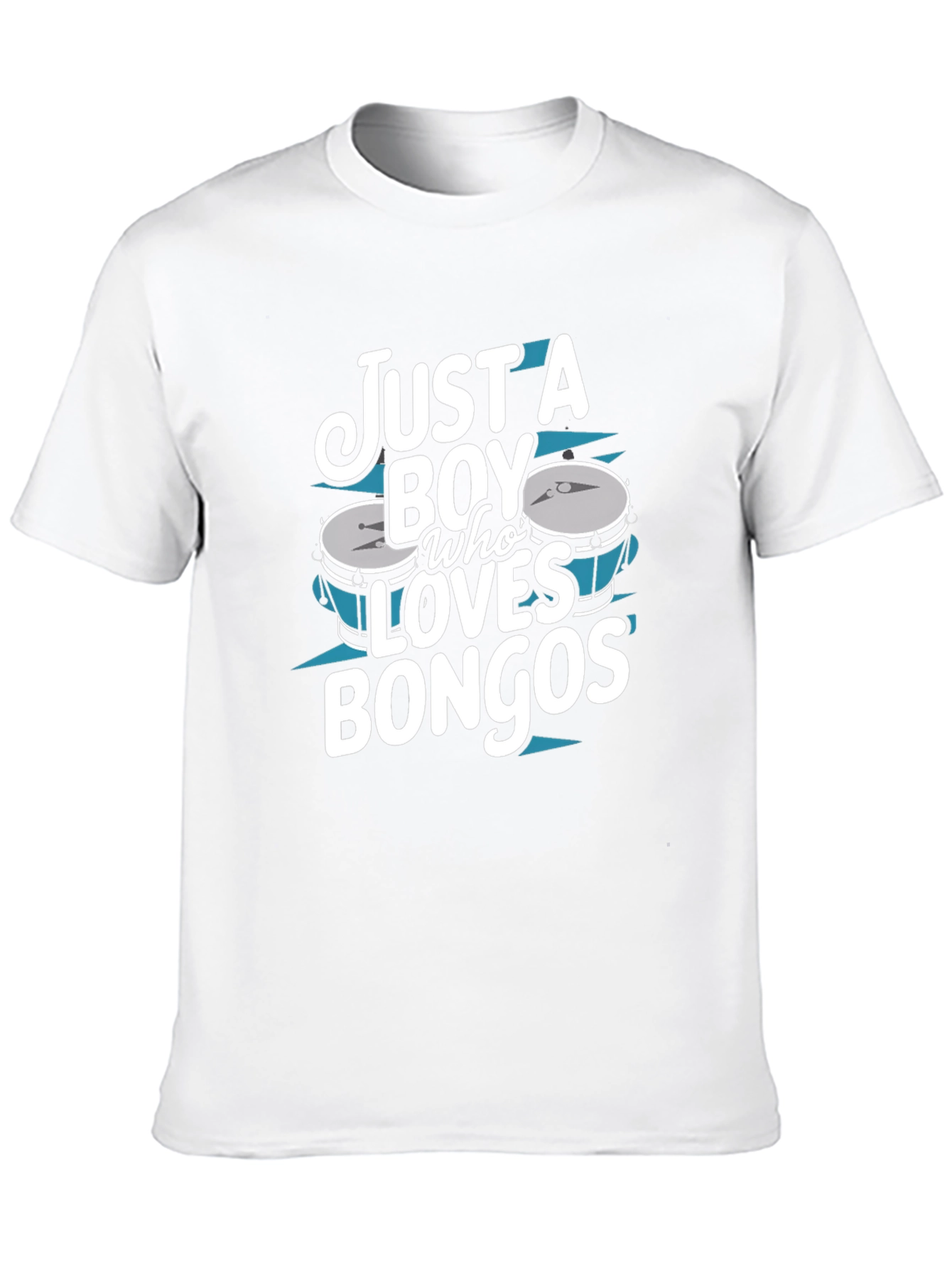 Just a Boy Who Loves Bongos T-Shirt
