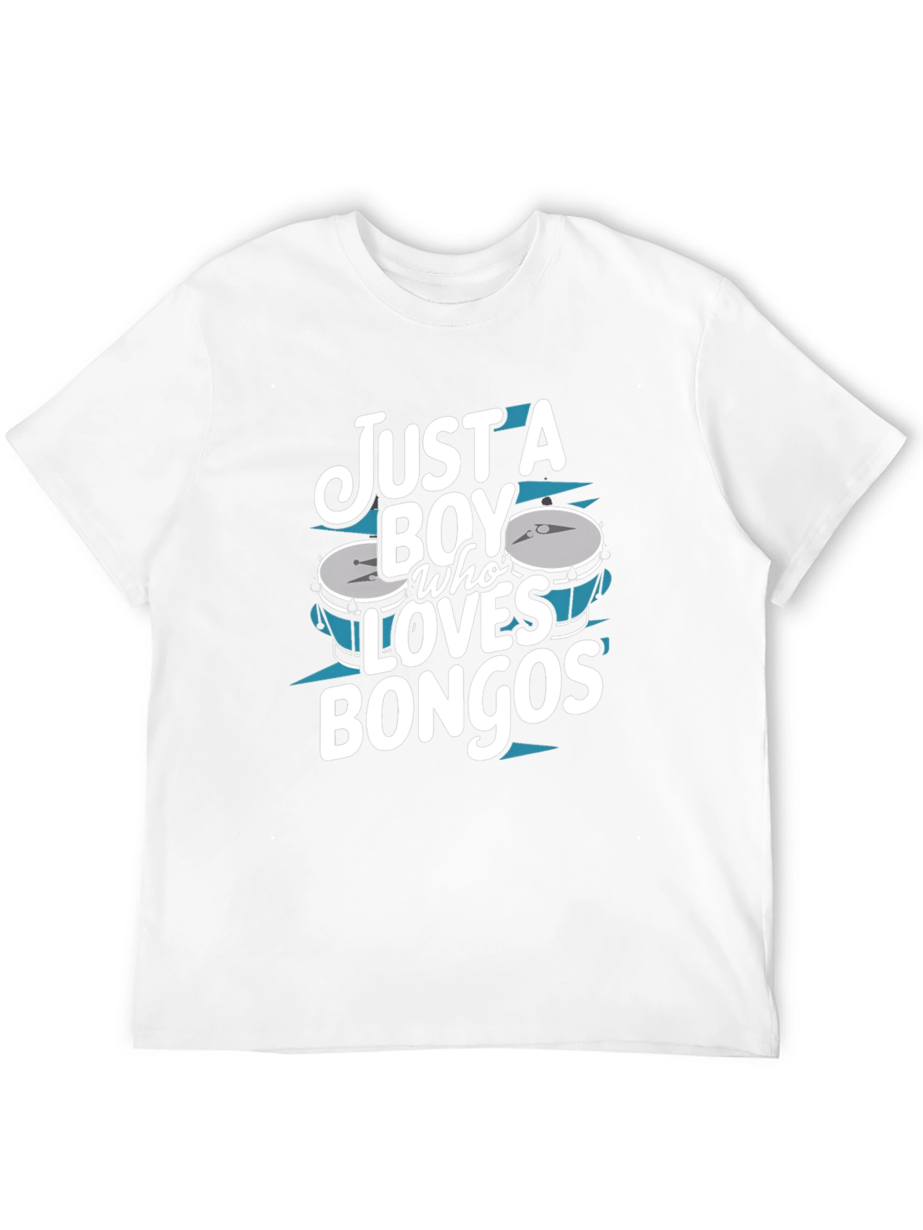 Just a Boy Who Loves Bongos T-Shirt