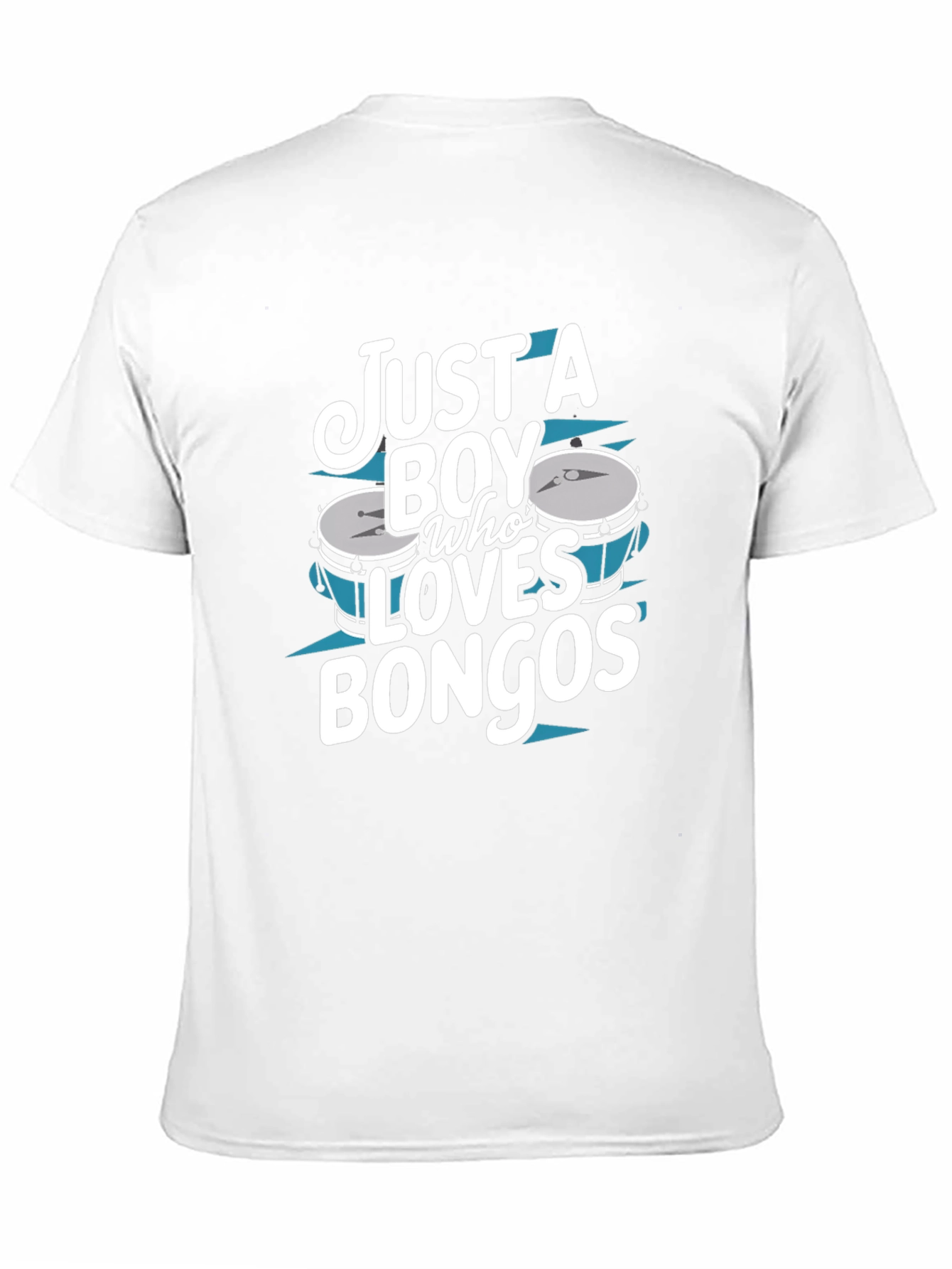 Just a Boy Who Loves Bongos T-Shirt