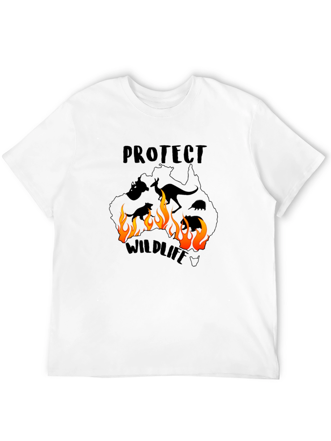 Protect Wildlife Australia T-Shirt - Bushfire Awareness
