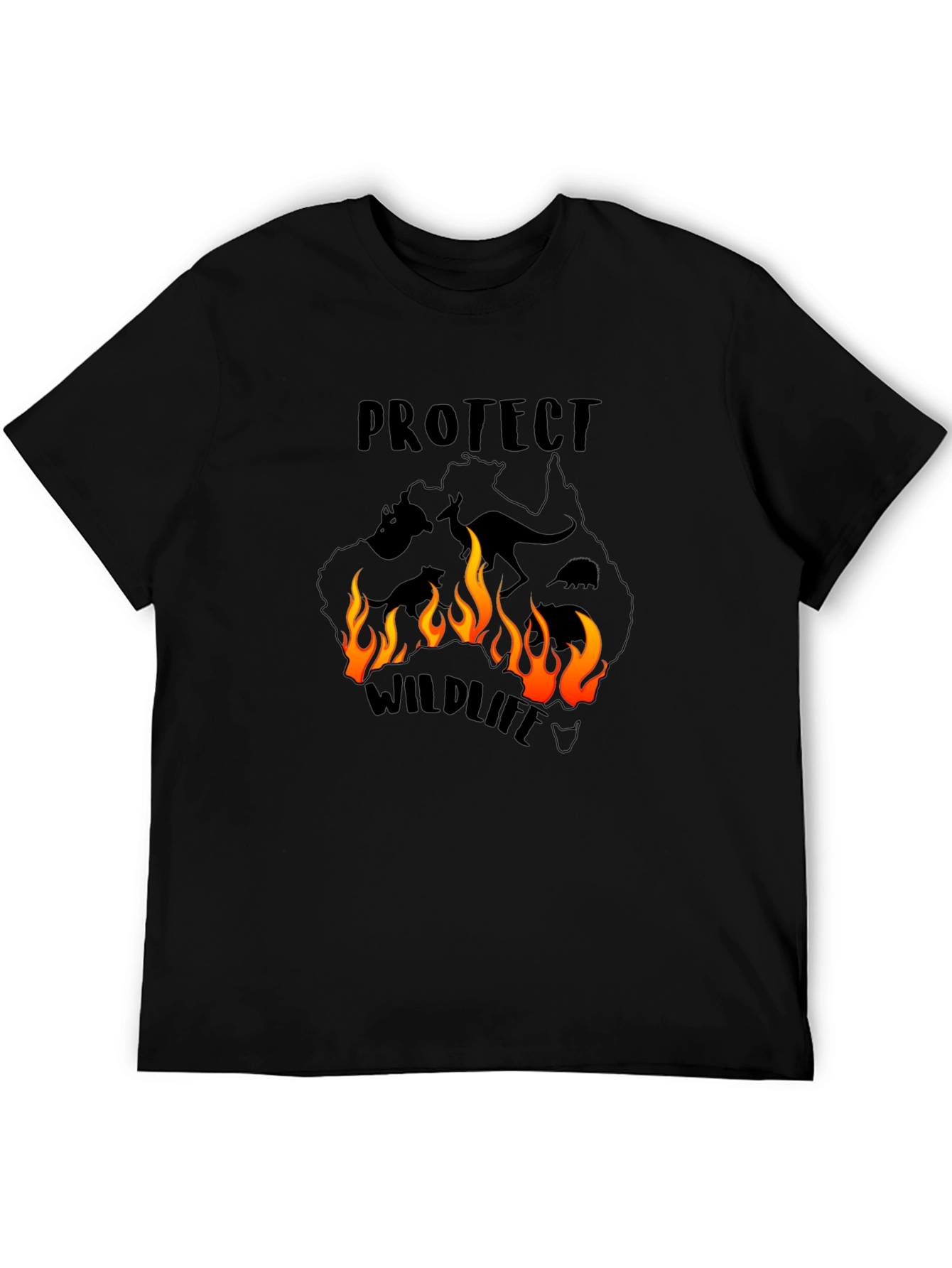 Protect Wildlife Australia T-Shirt - Bushfire Awareness