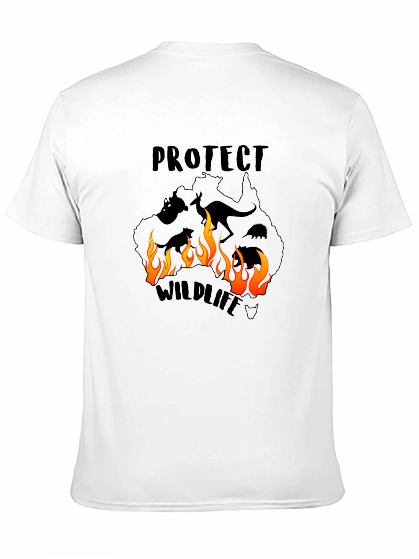 Protect Wildlife Australia T-Shirt - Bushfire Awareness