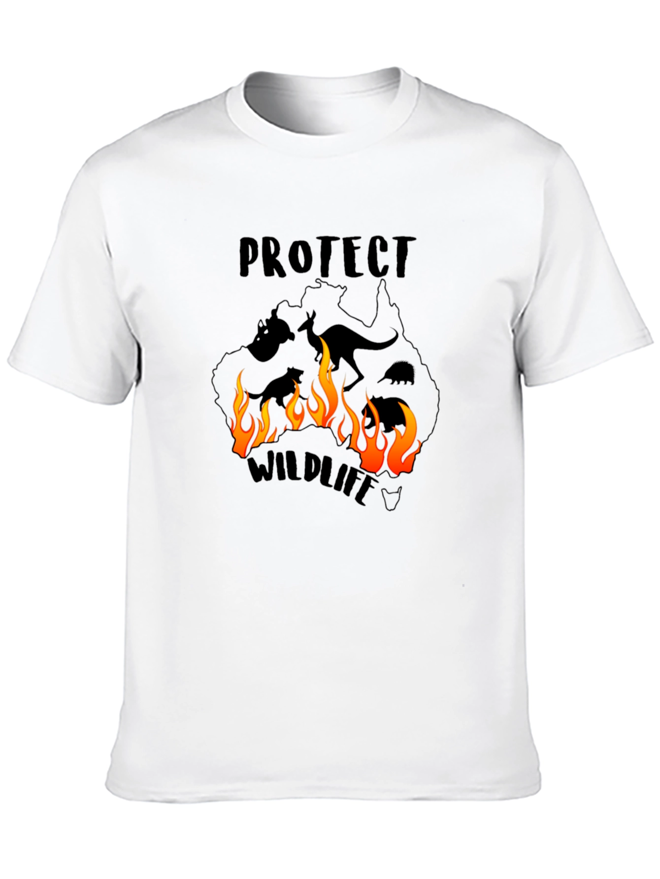 Protect Wildlife Australia T-Shirt - Bushfire Awareness
