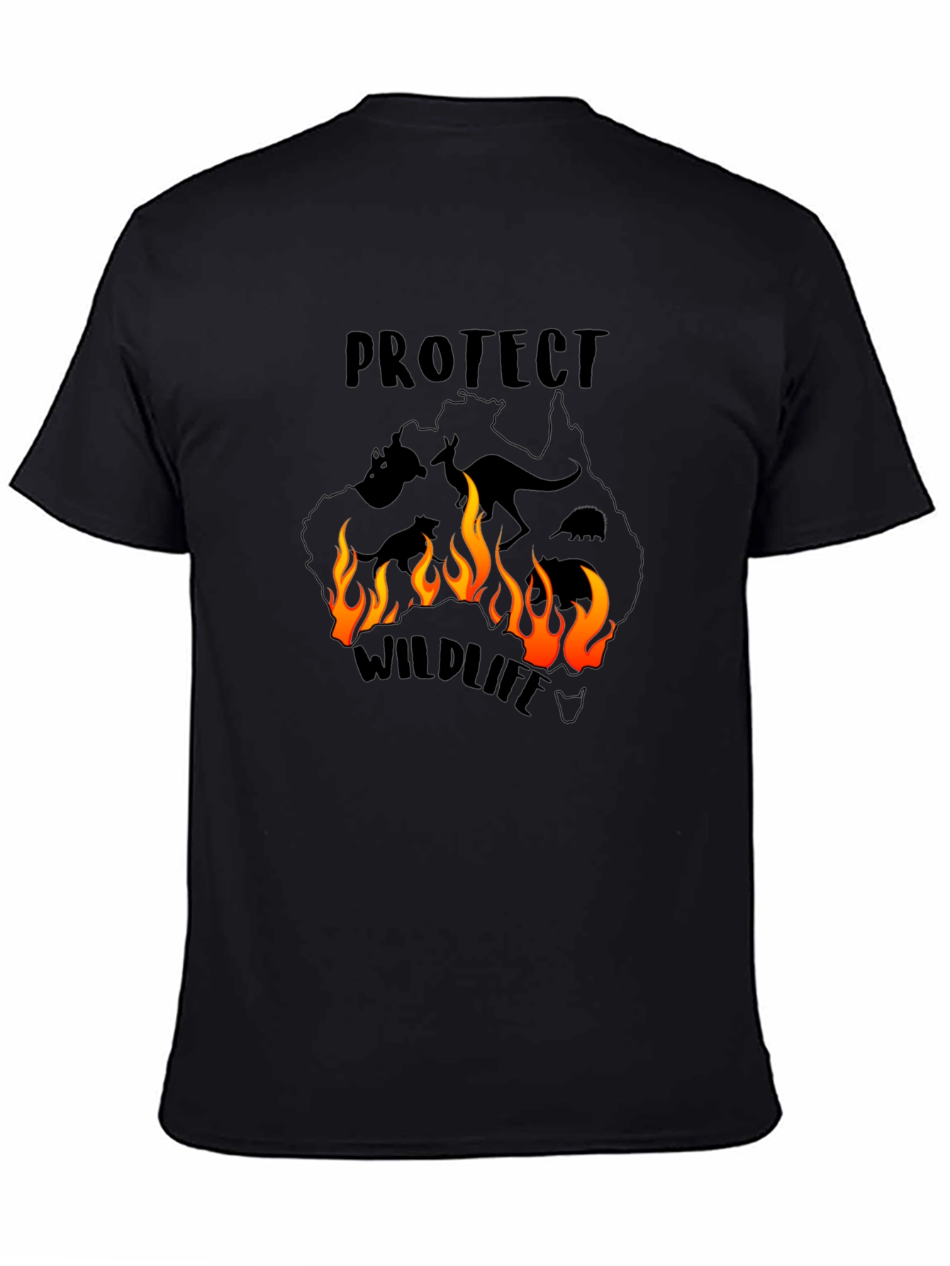 Protect Wildlife Australia T-Shirt - Bushfire Awareness