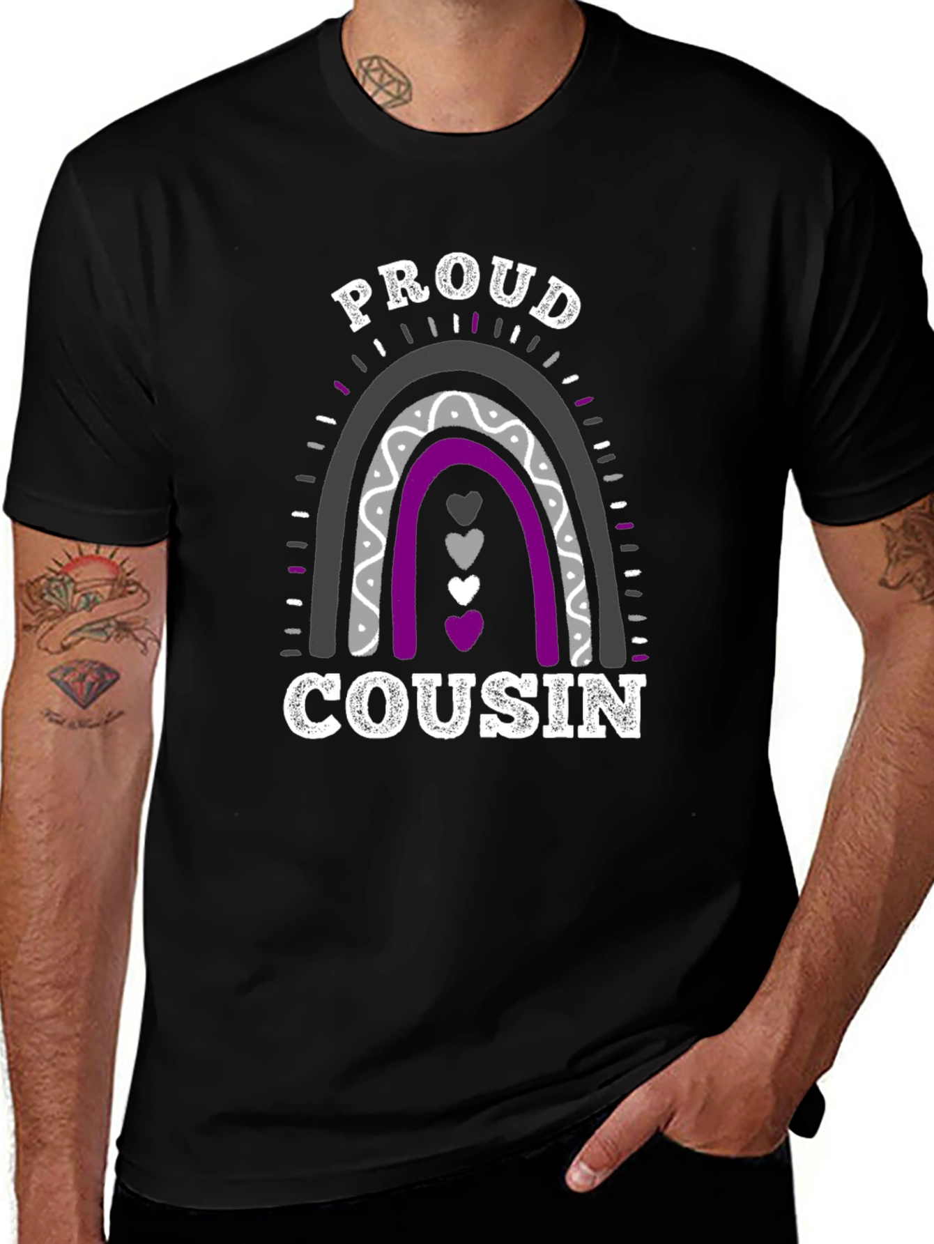 Proud Cousin Rainbow Pride T-Shirt