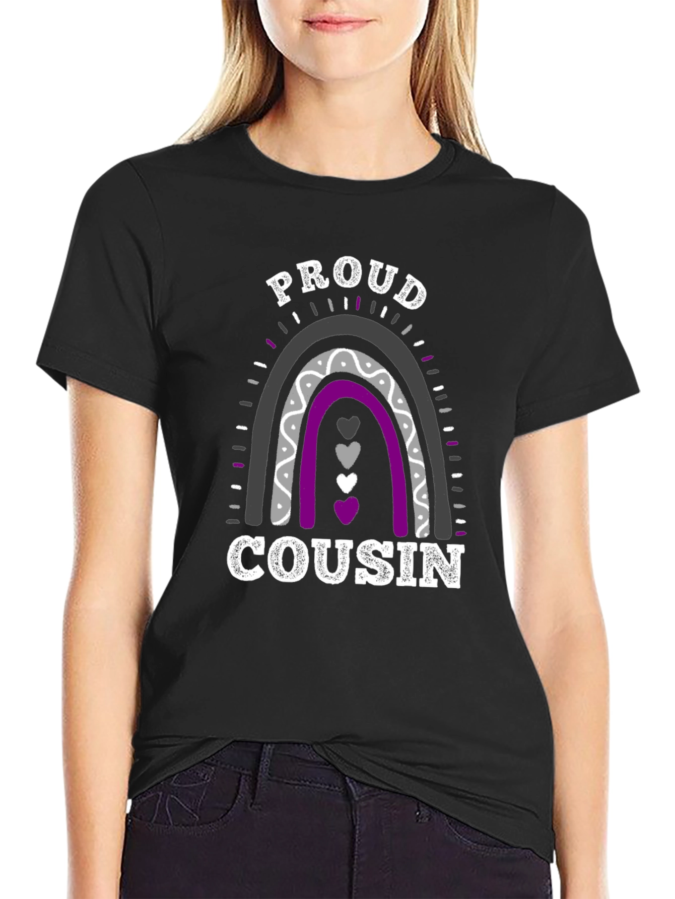 Proud Cousin Rainbow Pride T-Shirt