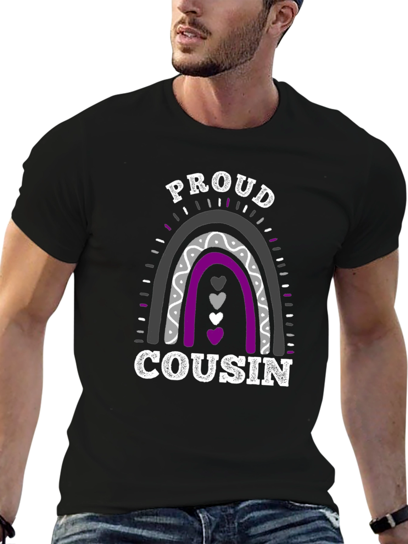 Proud Cousin Rainbow Pride T-Shirt
