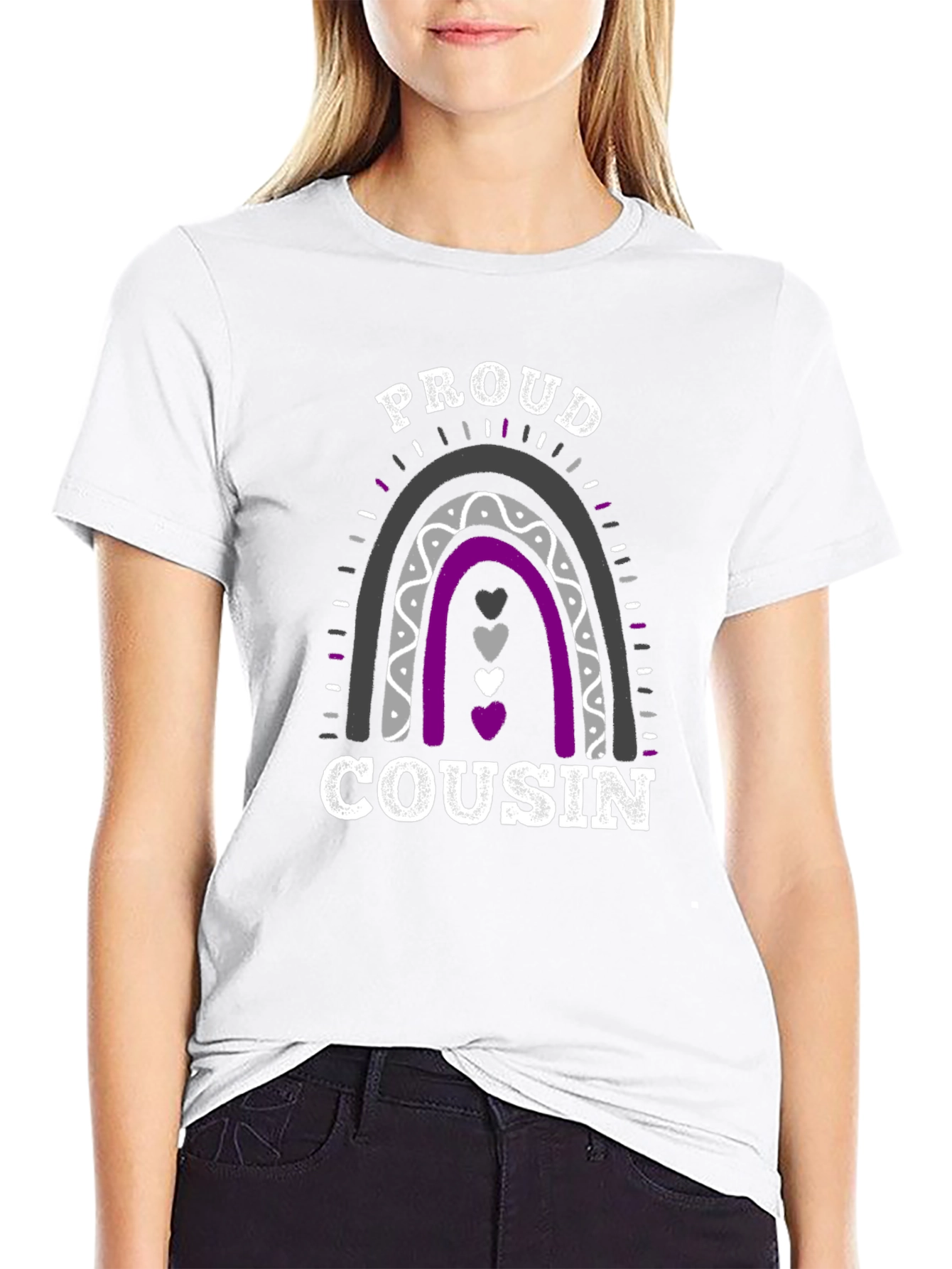 Proud Cousin Rainbow Pride T-Shirt