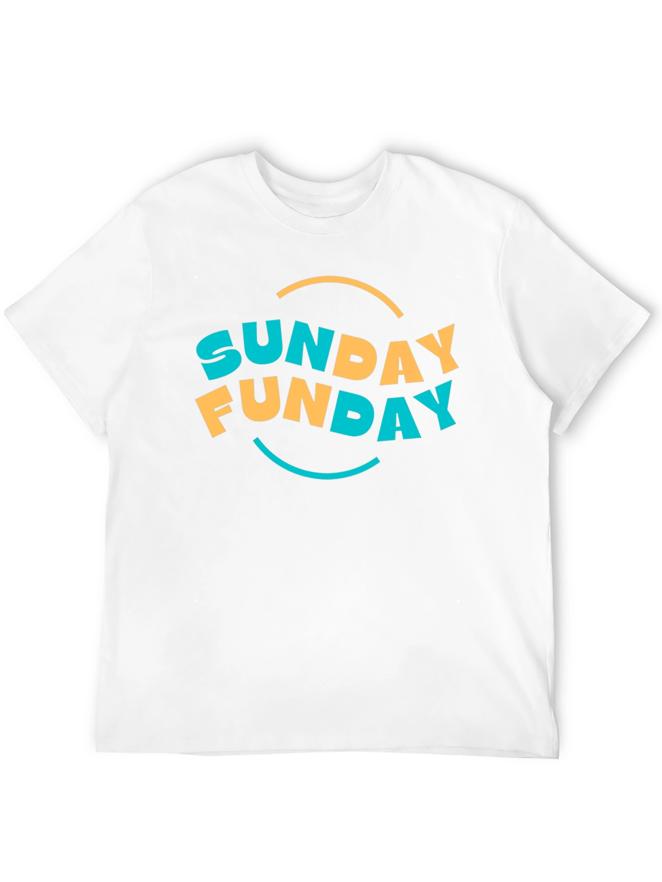 Sunday Funday Graphic Tee - Black Casual T-Shirt
