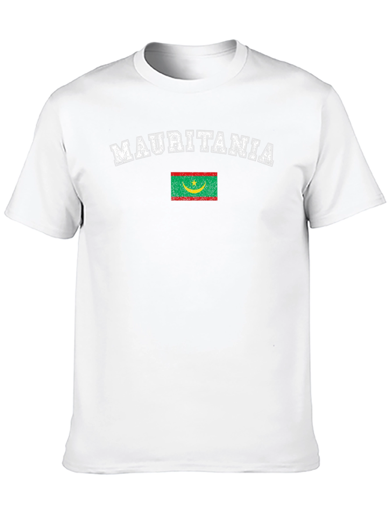 Mauritania Flag Graphic T-Shirt