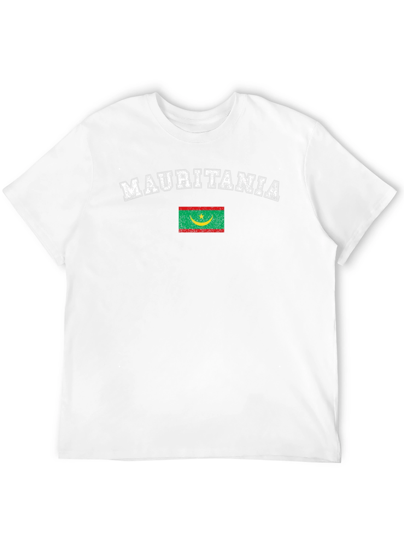 Mauritania Flag Graphic T-Shirt