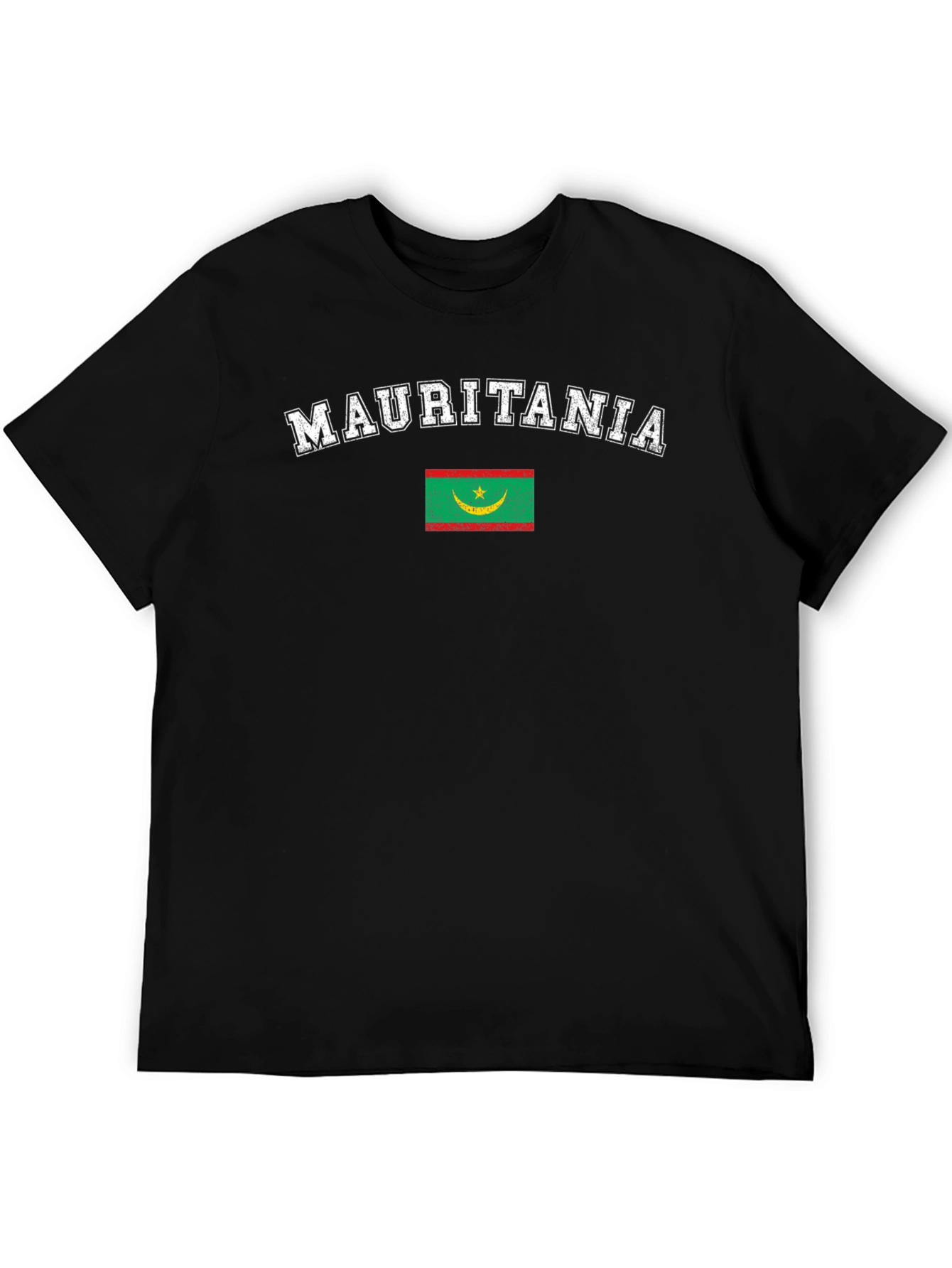 Mauritania Flag Graphic T-Shirt