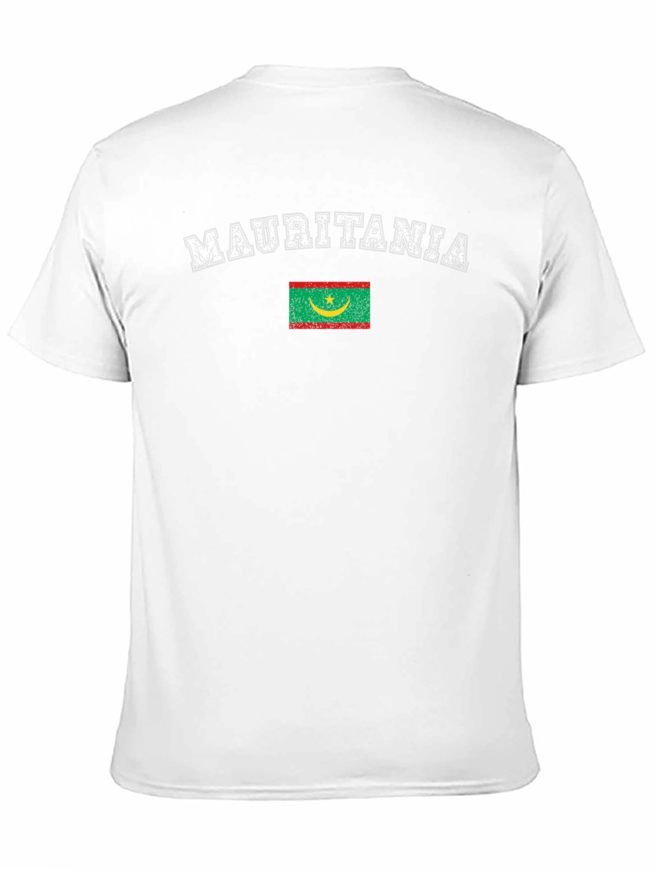 Mauritania Flag Graphic T-Shirt