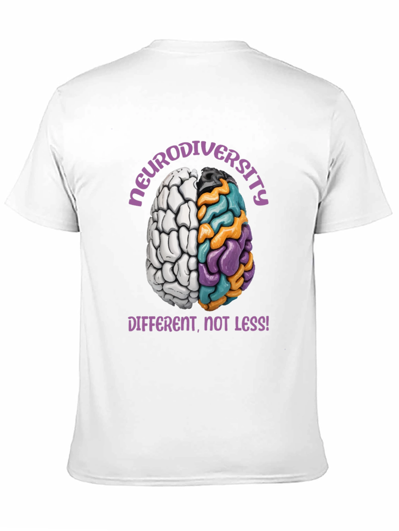 Neurodiversity Awareness T-Shirt: Different Not Less