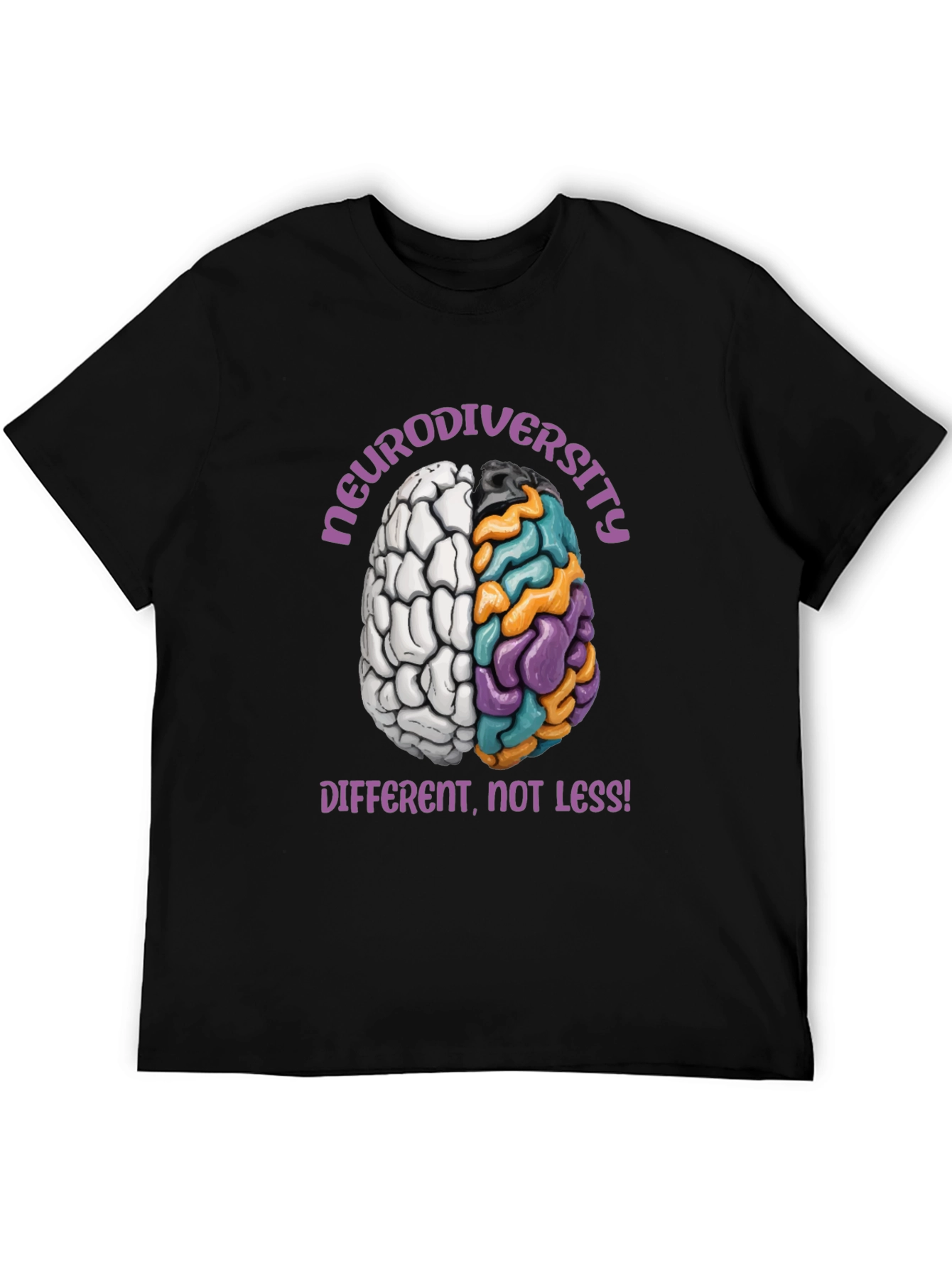Neurodiversity Awareness T-Shirt: Different Not Less