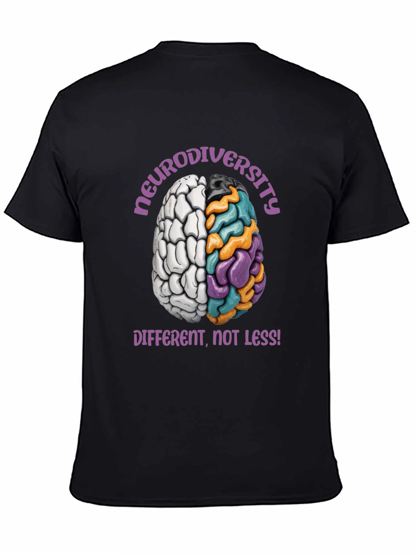 Neurodiversity Awareness T-Shirt: Different Not Less