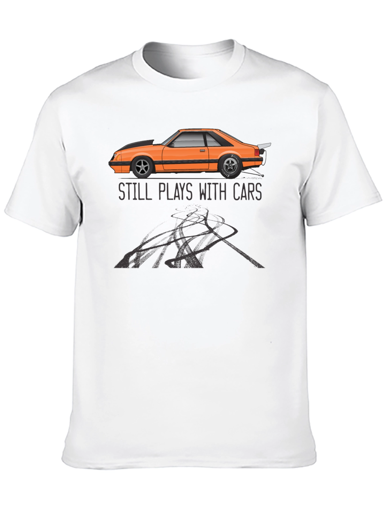 Still Plays with Cars Graphic T-Shirt