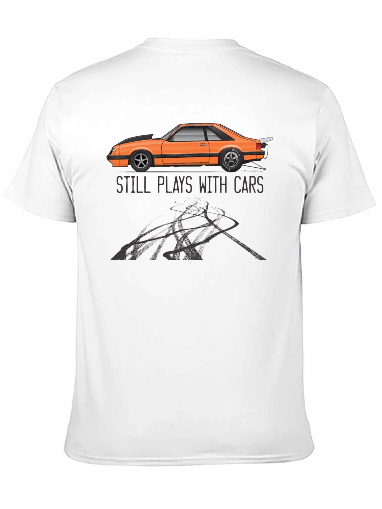 Still Plays with Cars Graphic T-Shirt
