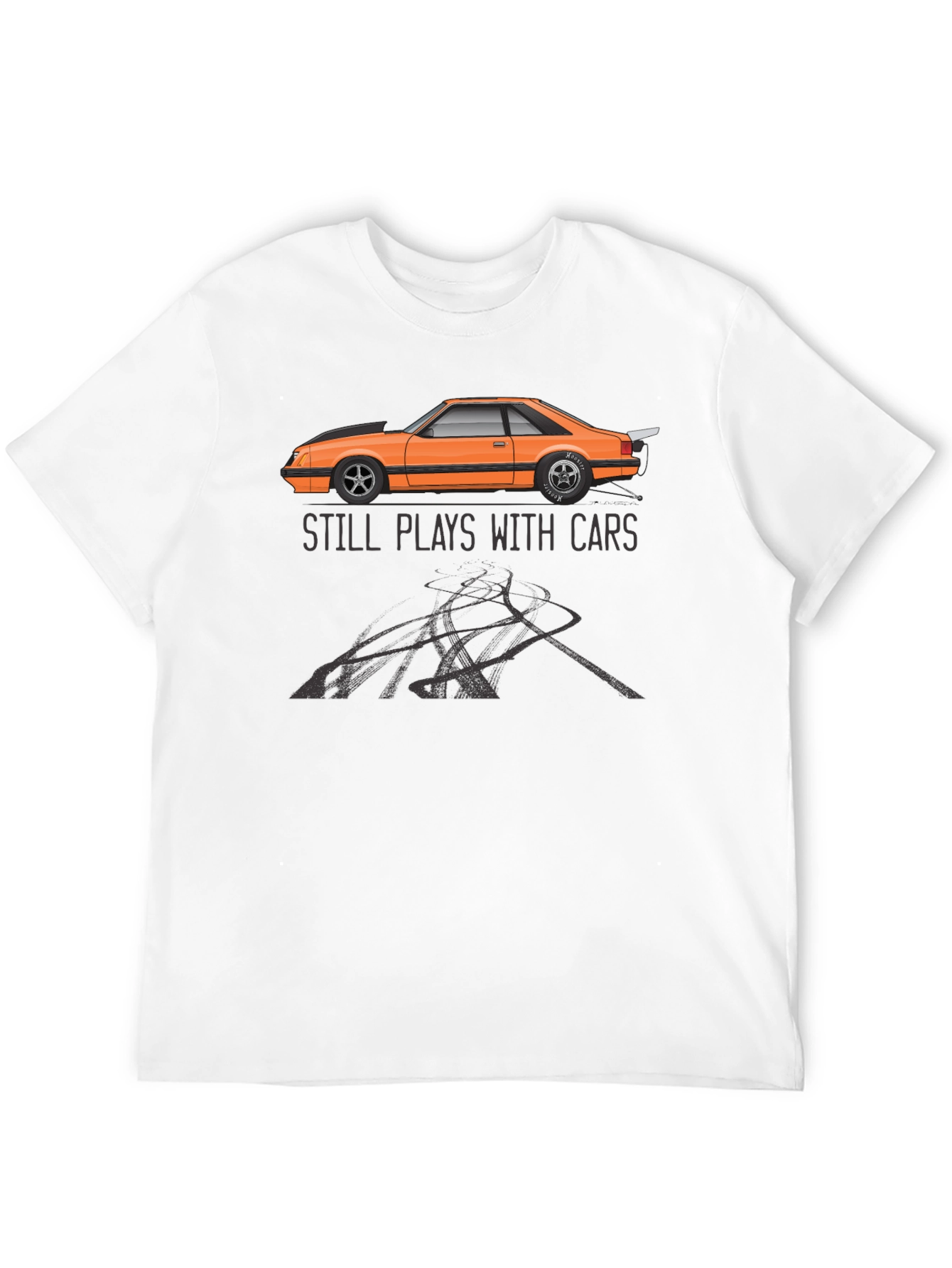 Still Plays with Cars Graphic T-Shirt