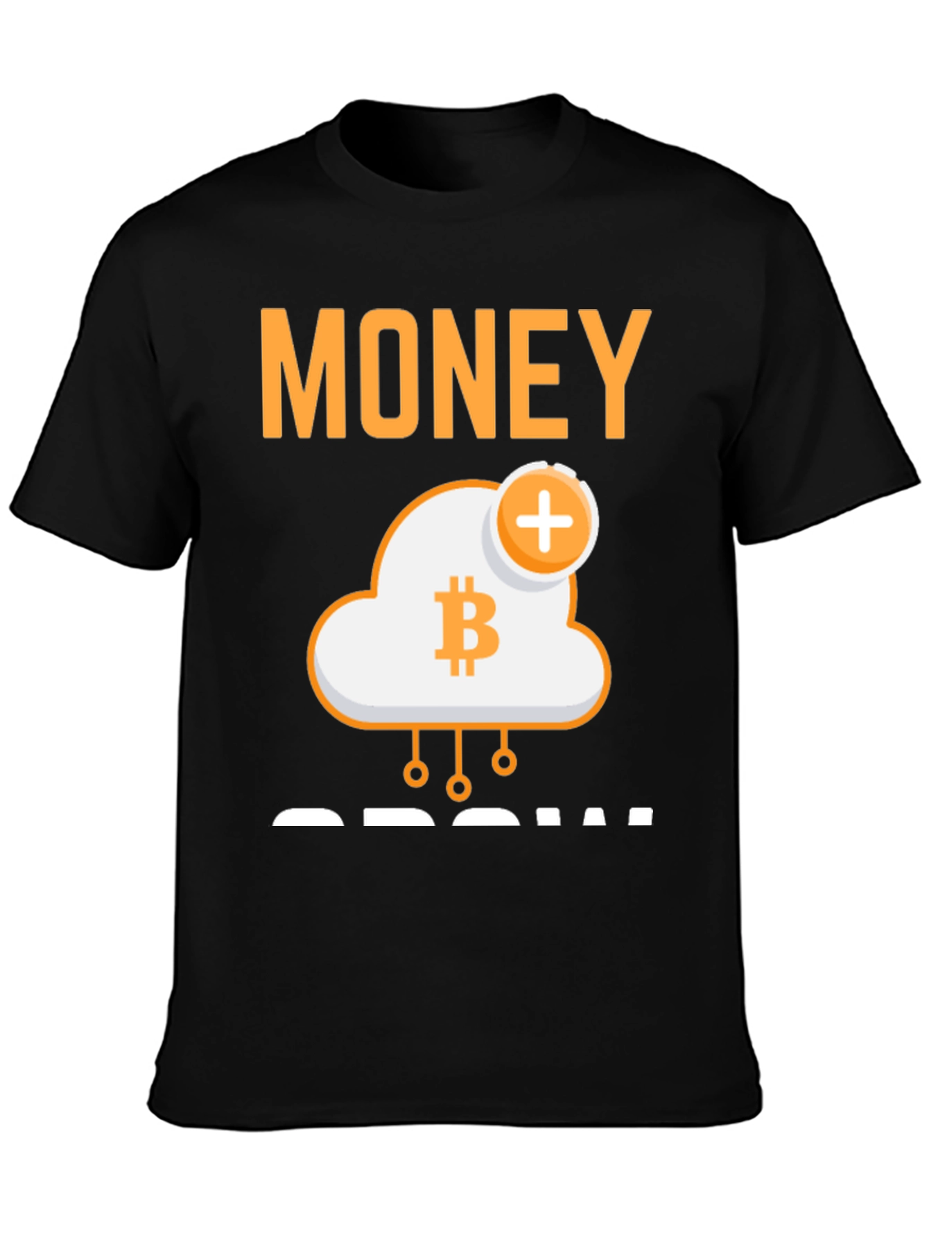 Bitcoin Money Cloud T-Shirt - Crypto Investment Tee