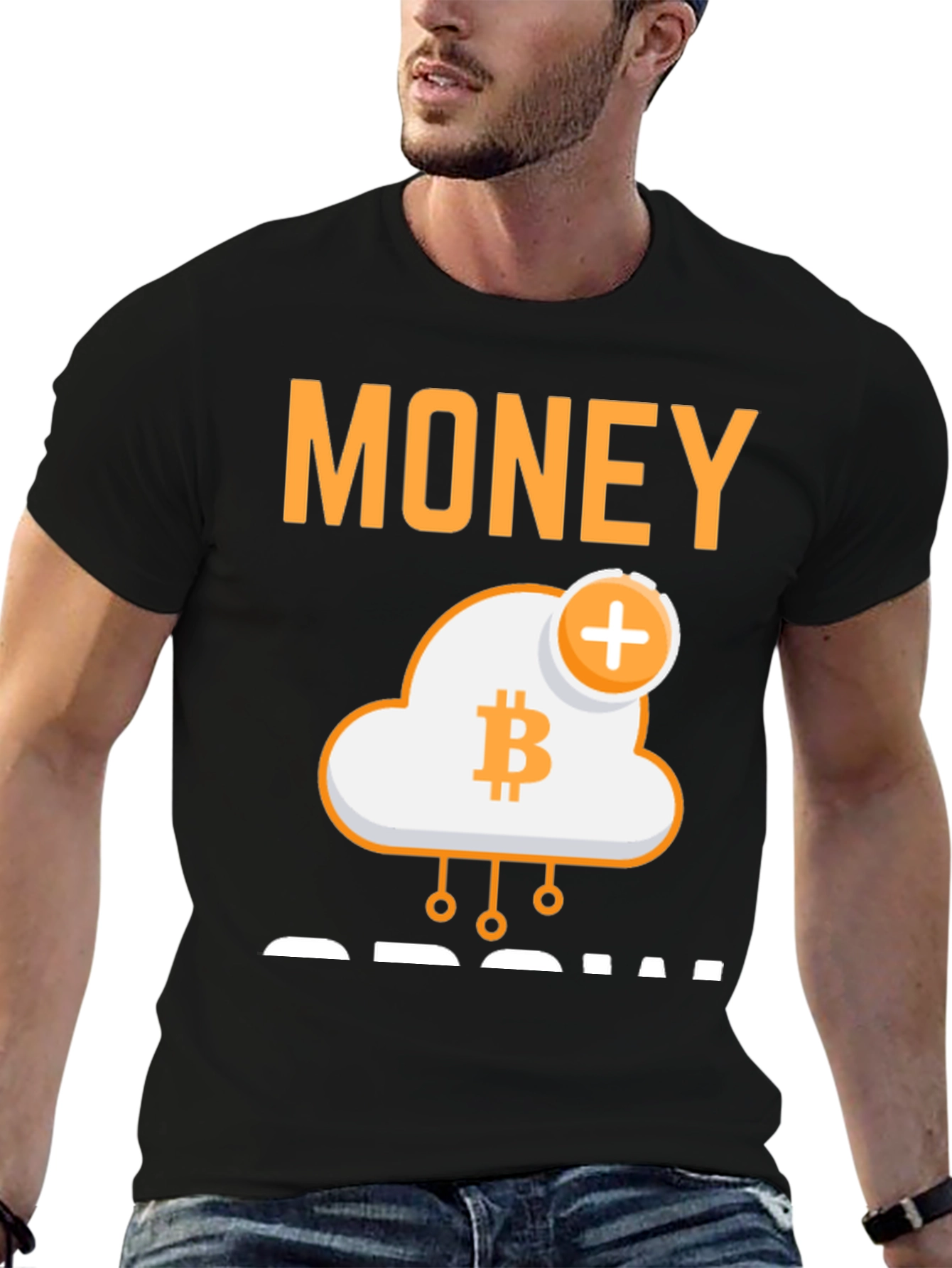 Bitcoin Money Cloud T-Shirt - Crypto Investment Tee