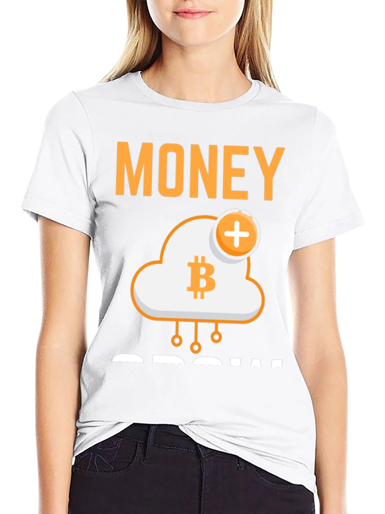 Bitcoin Money Cloud T-Shirt - Crypto Investment Tee