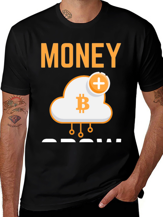 Bitcoin Money Cloud T-Shirt - Crypto Investment Tee