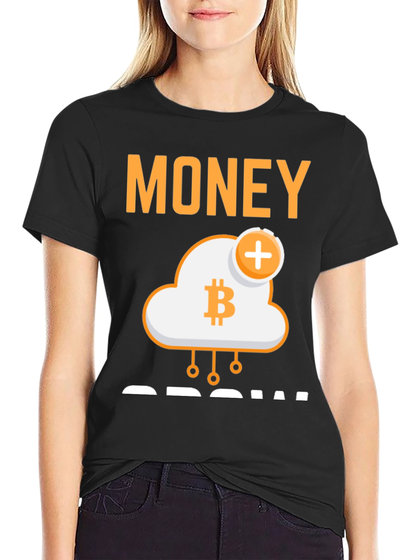Bitcoin Money Cloud T-Shirt - Crypto Investment Tee