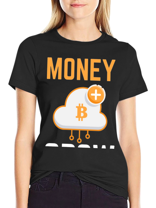 Bitcoin Money Cloud T-Shirt - Crypto Investment Tee