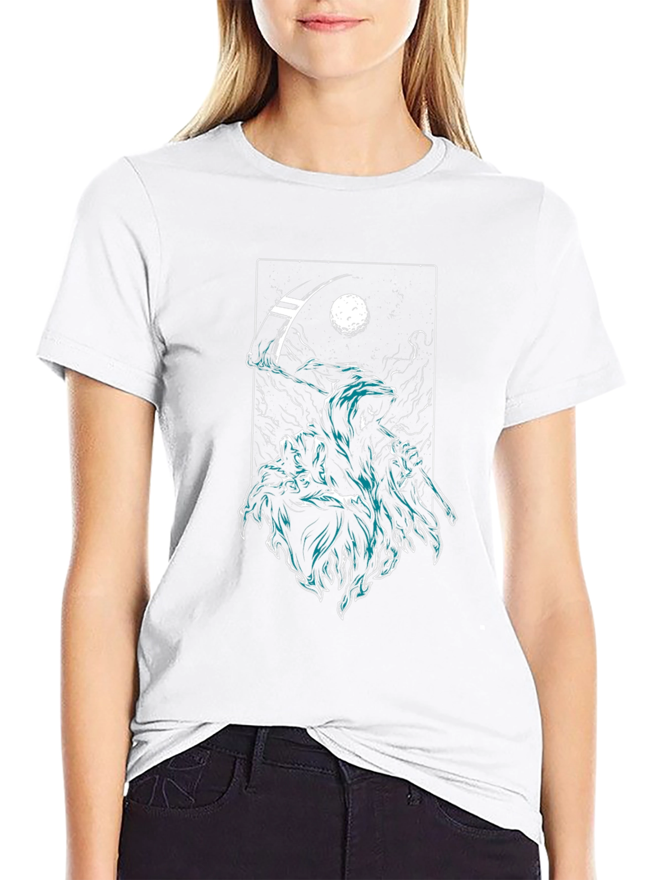 Grim Reaper Graphic Black T-Shirt - Death Scythe Design