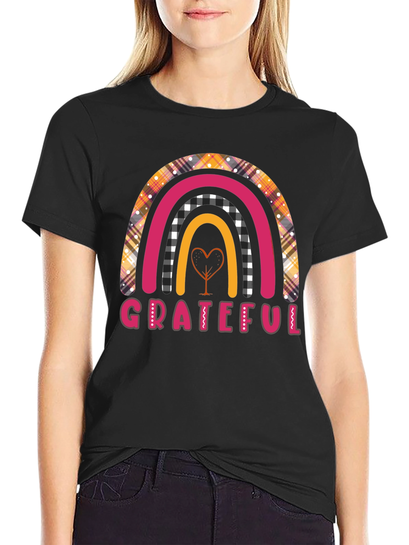 Grateful Rainbow Graphic Tee