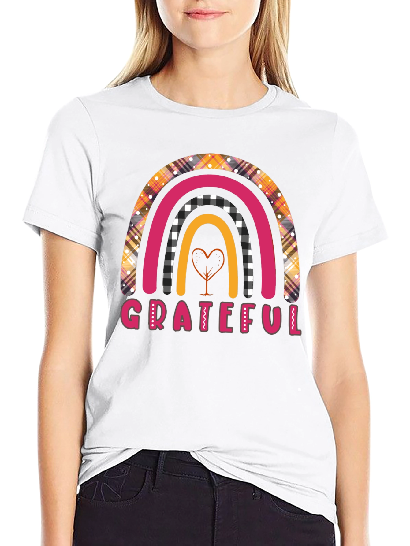 Grateful Rainbow Graphic Tee
