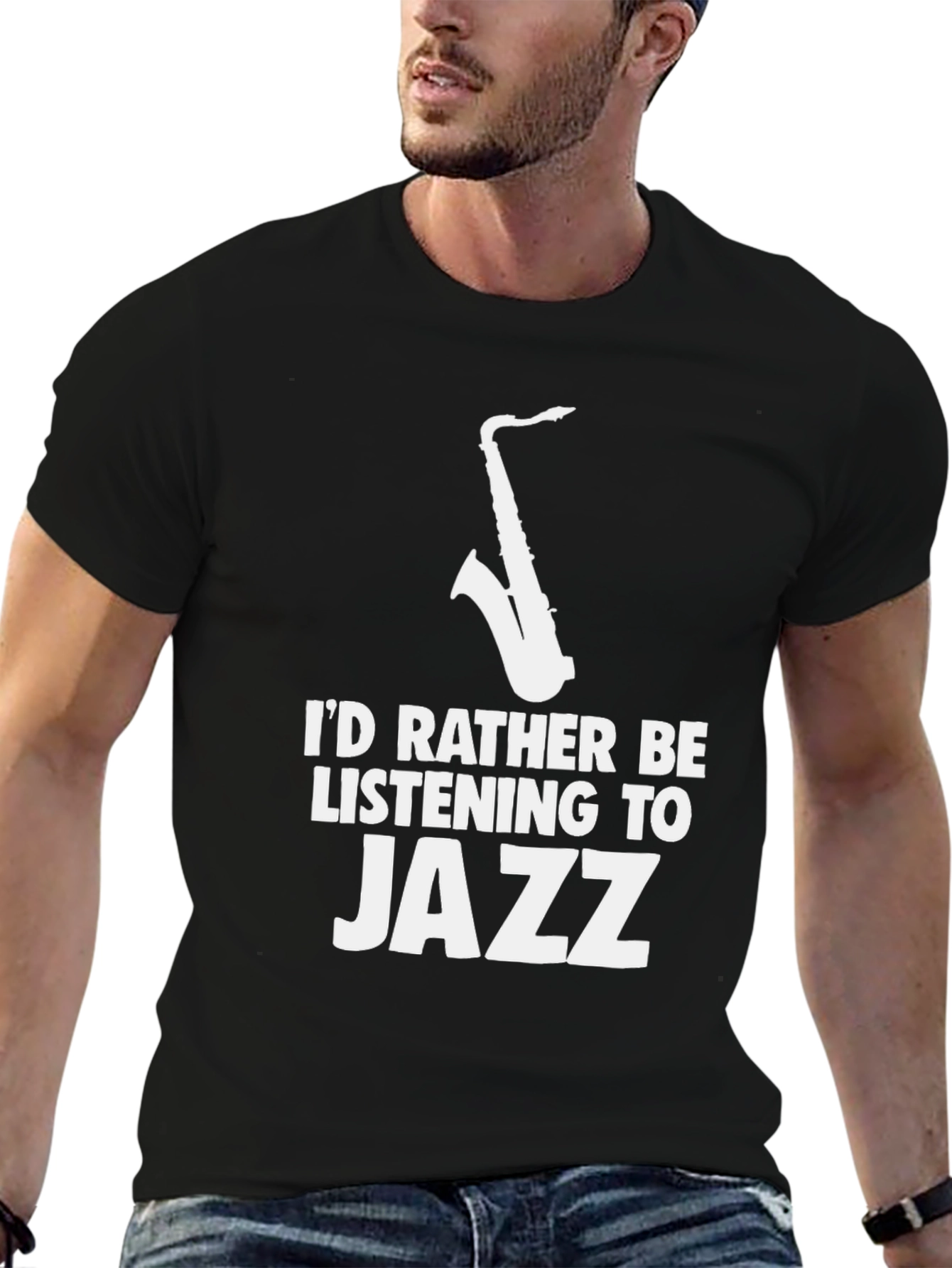 Jazz Music Lover T-Shirt - Saxophone Tee