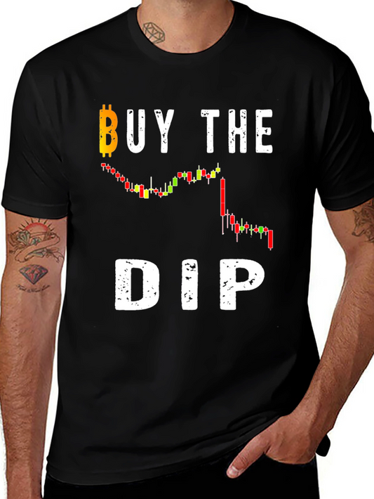 Buy the Dip Bitcoin Crypto T-Shirt