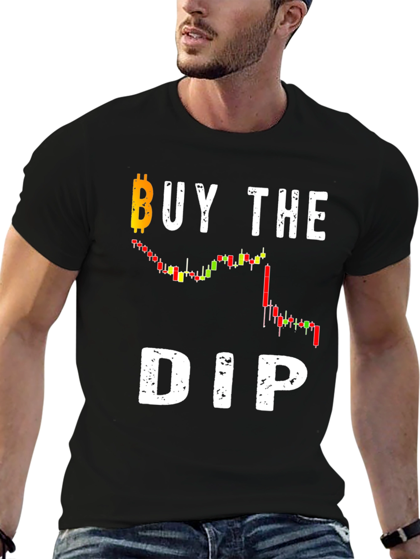Buy the Dip Bitcoin Crypto T-Shirt