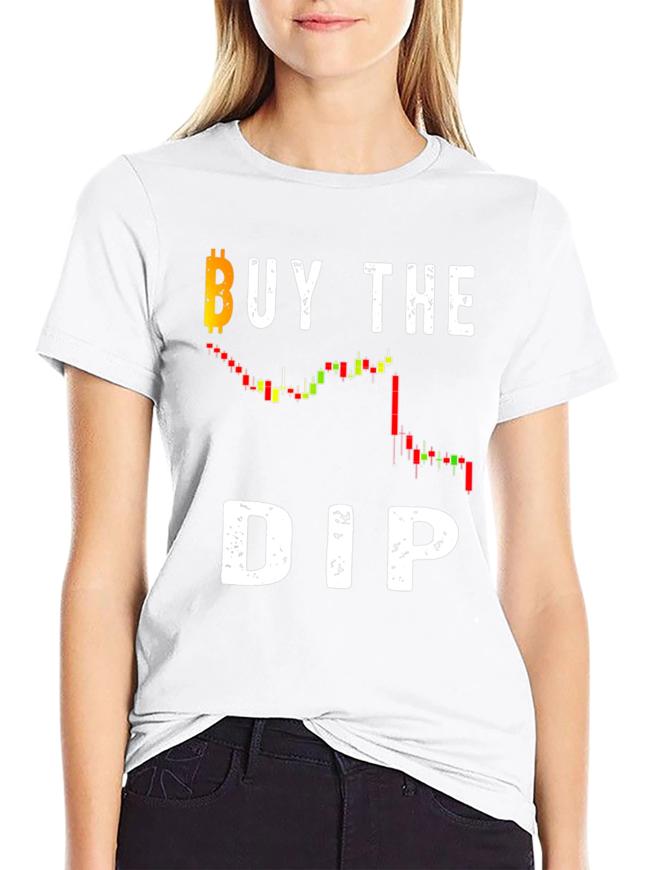 Buy the Dip Bitcoin Crypto T-Shirt