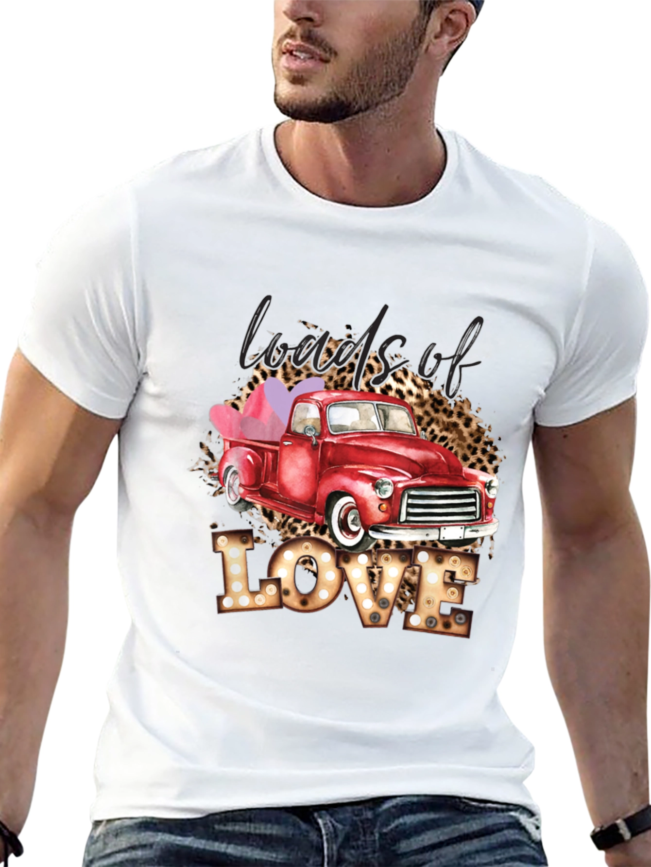 Loads of Love Truck Graphic Tee