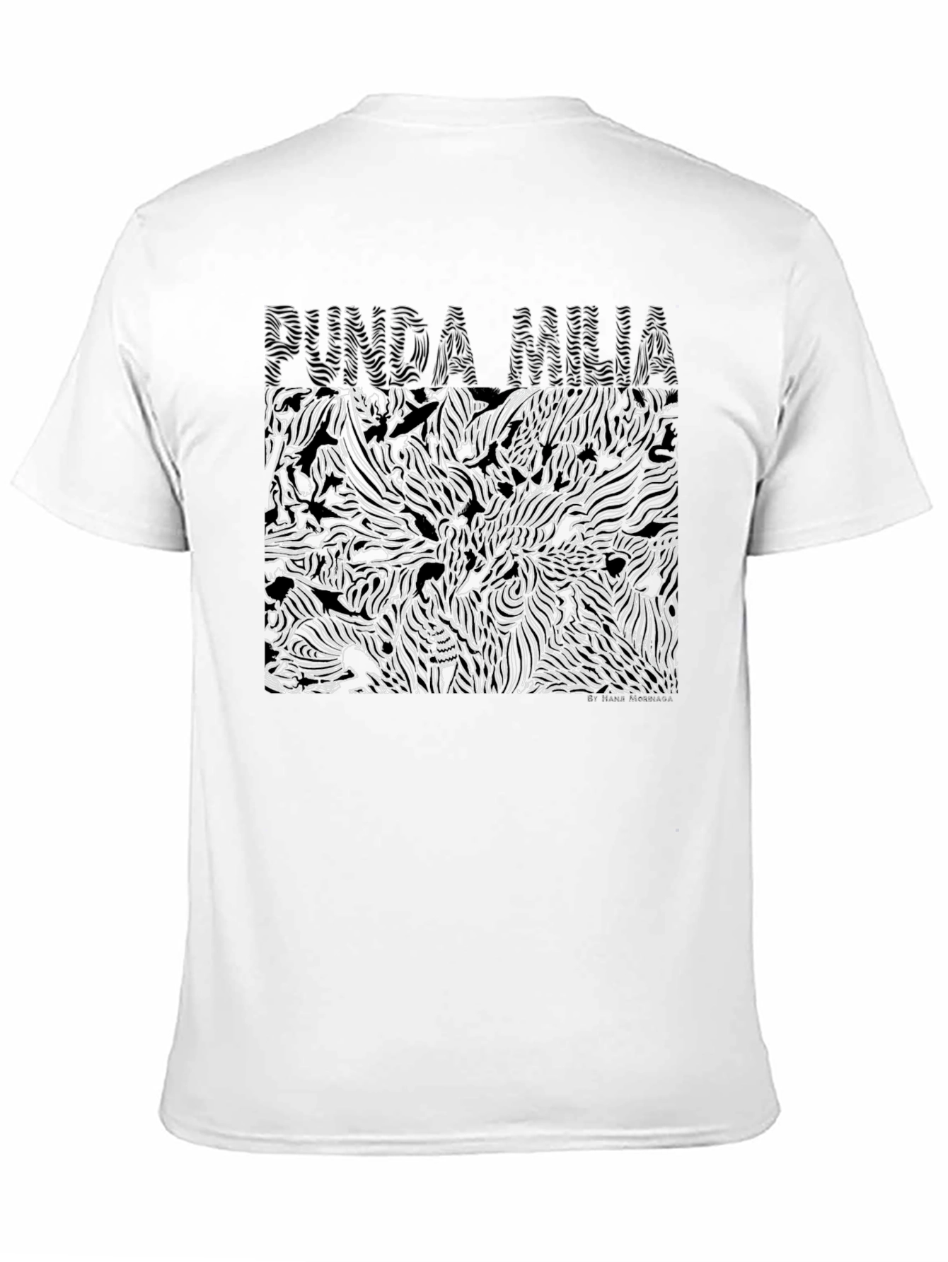 Abstract Graphic Print Tee