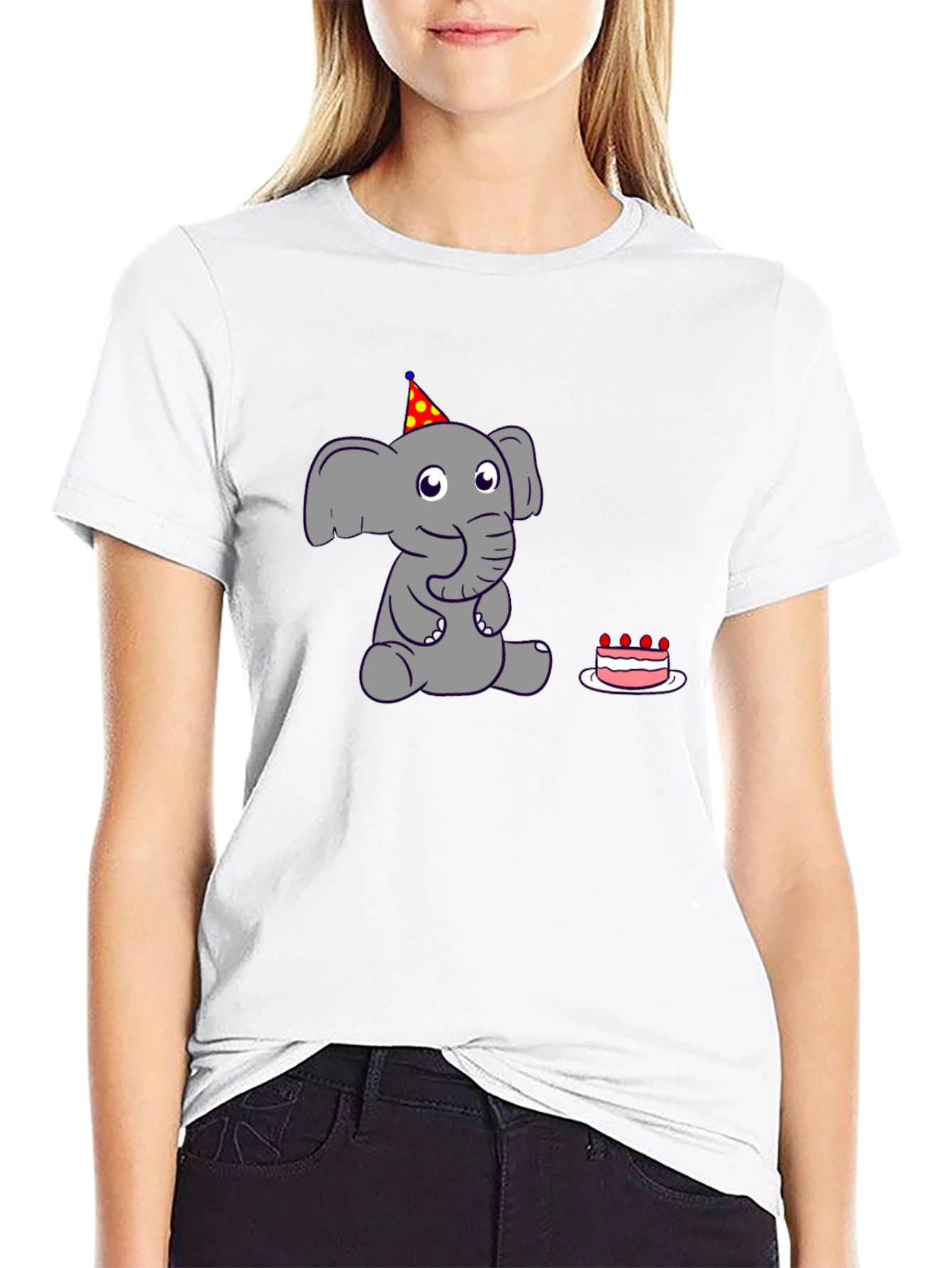 Cute Elephant Birthday Party T-Shirt