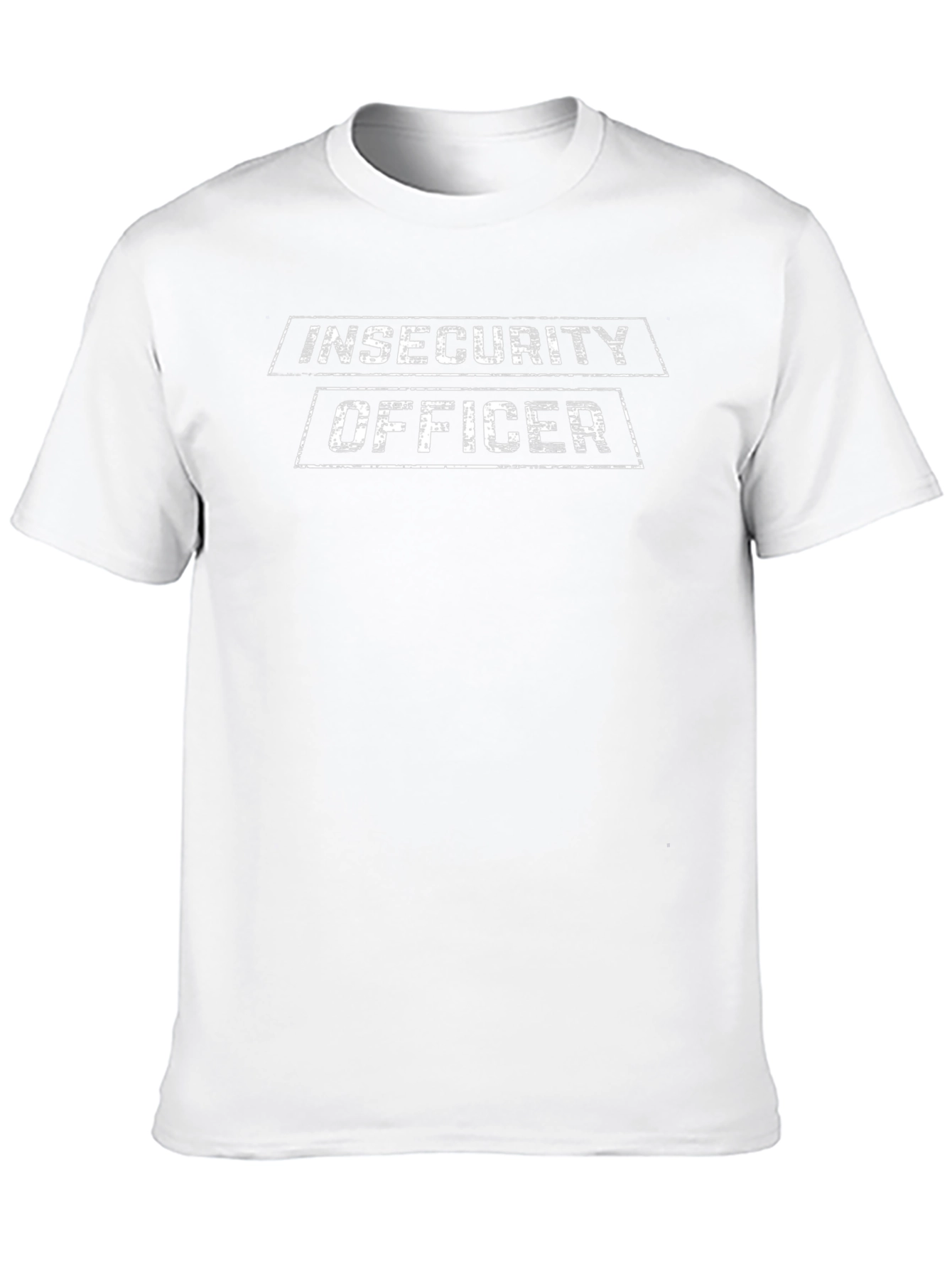 Insecurity Officer Graphic Tee - Black