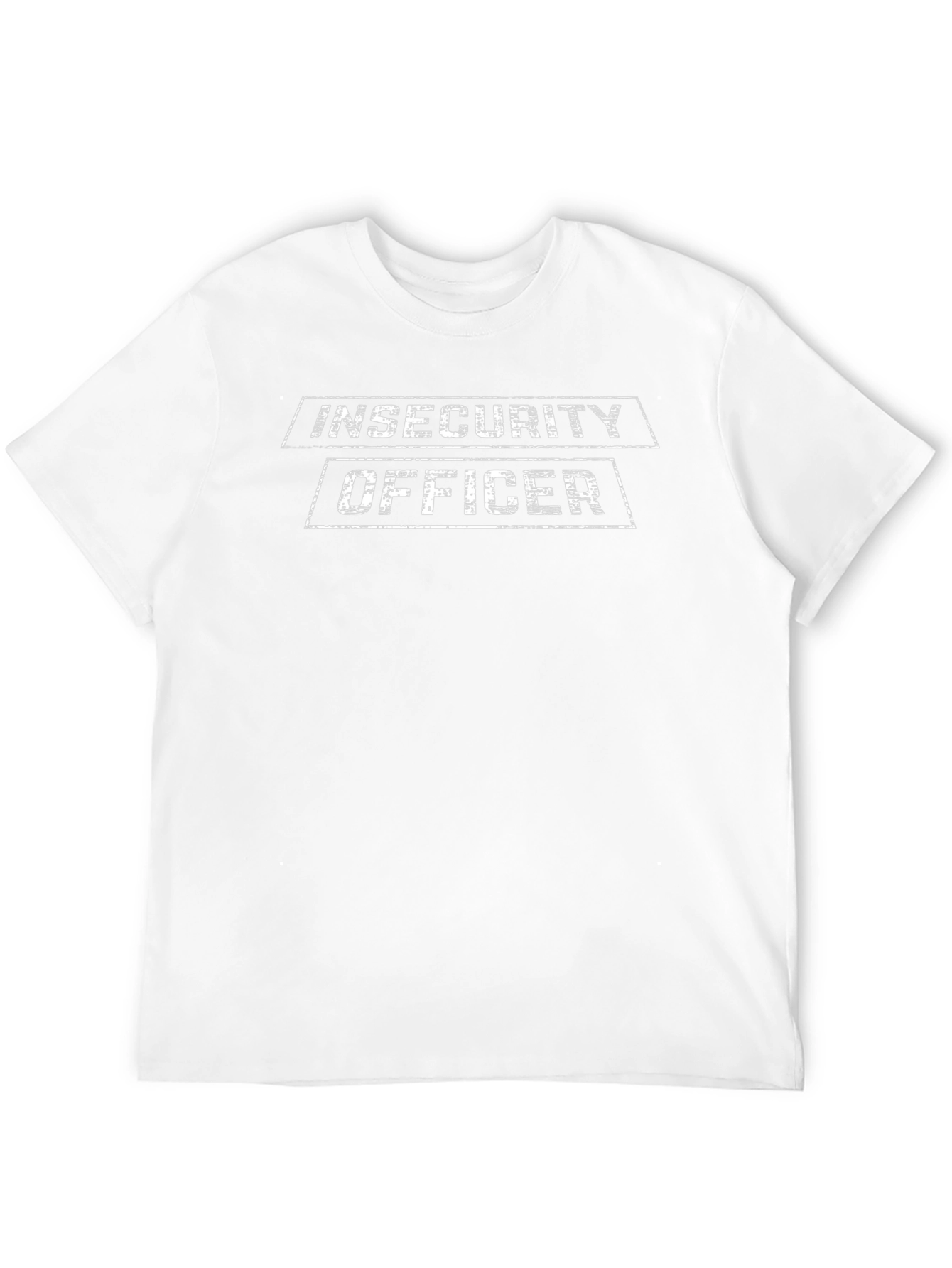 Insecurity Officer Graphic Tee - Black