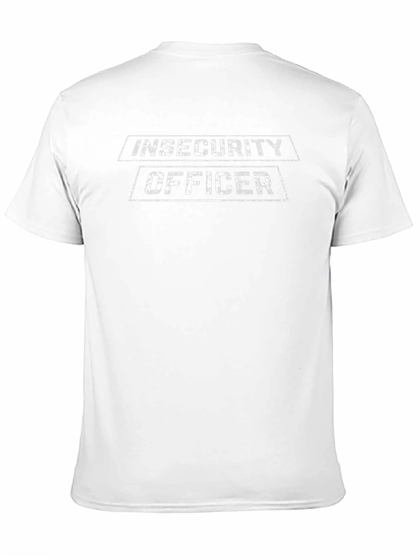 Insecurity Officer Graphic Tee - Black