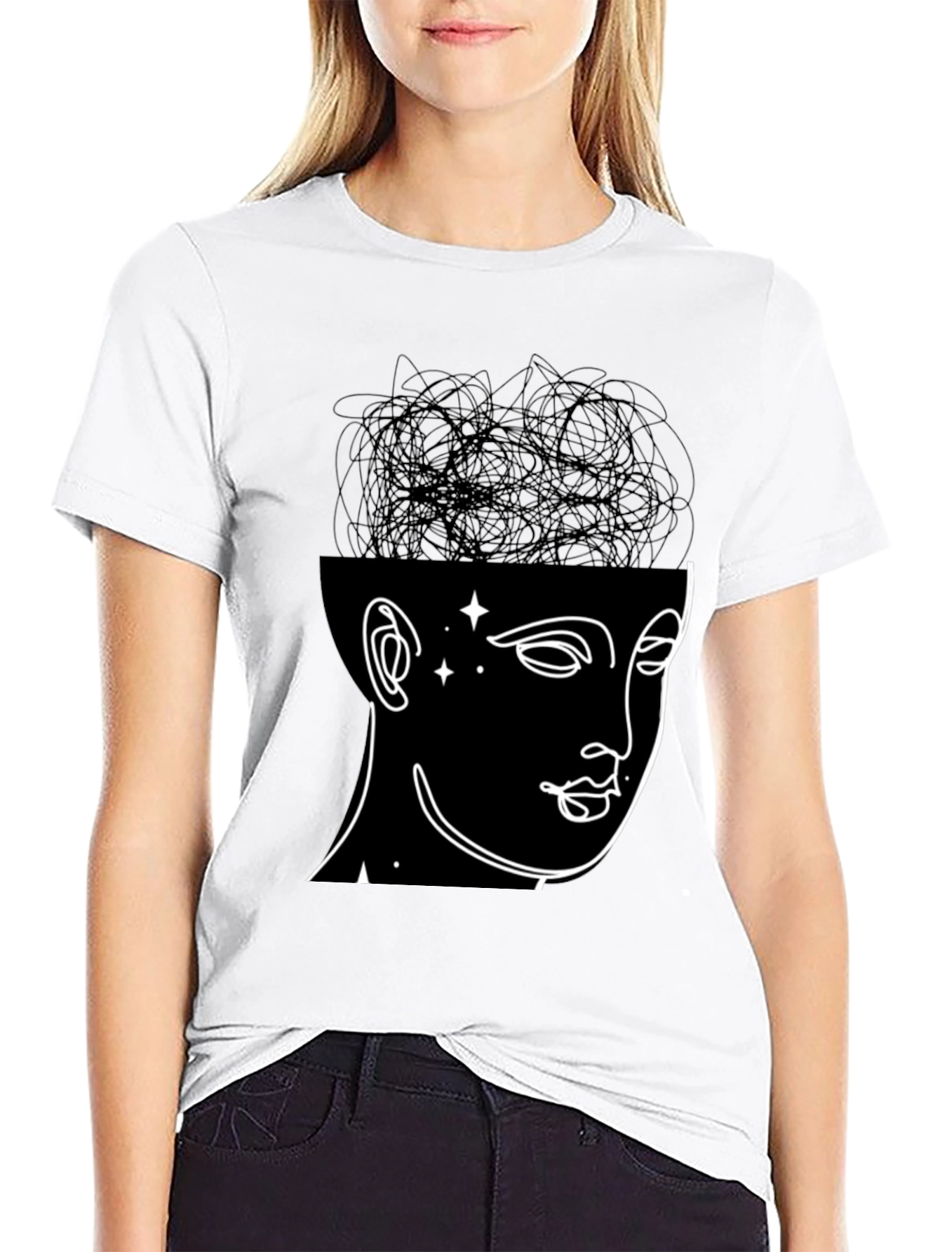 Abstract Mind T-Shirt - Modern Graphic Tee
