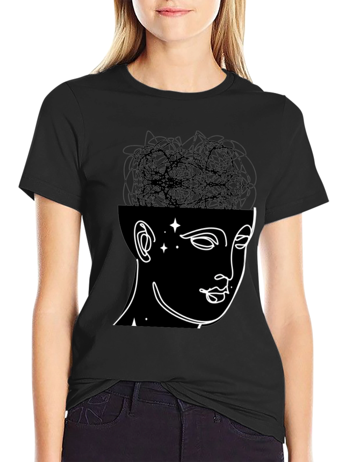 Abstract Mind T-Shirt - Modern Graphic Tee