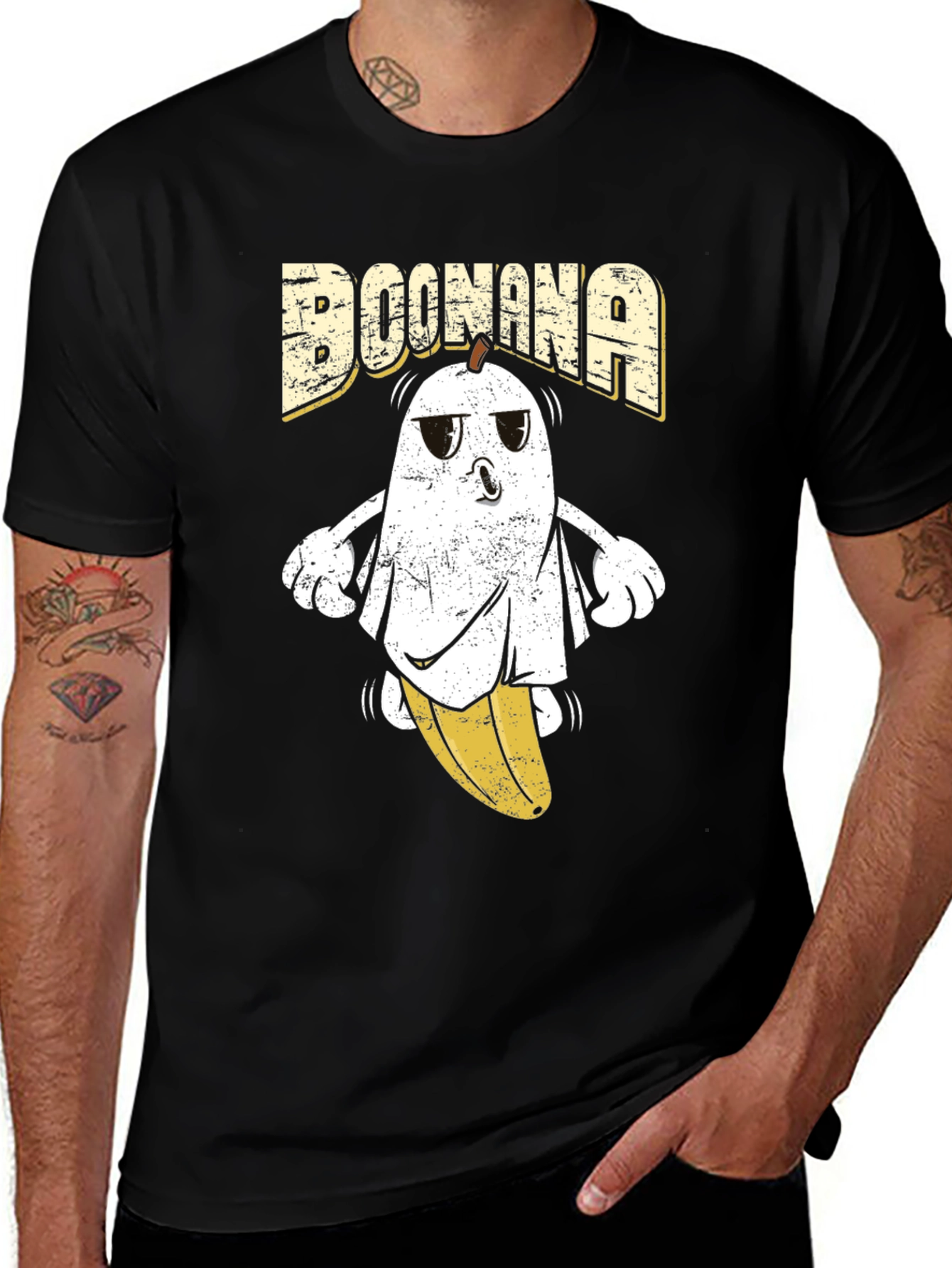 Boonana Graphic T-Shirt - Funny Halloween Tee