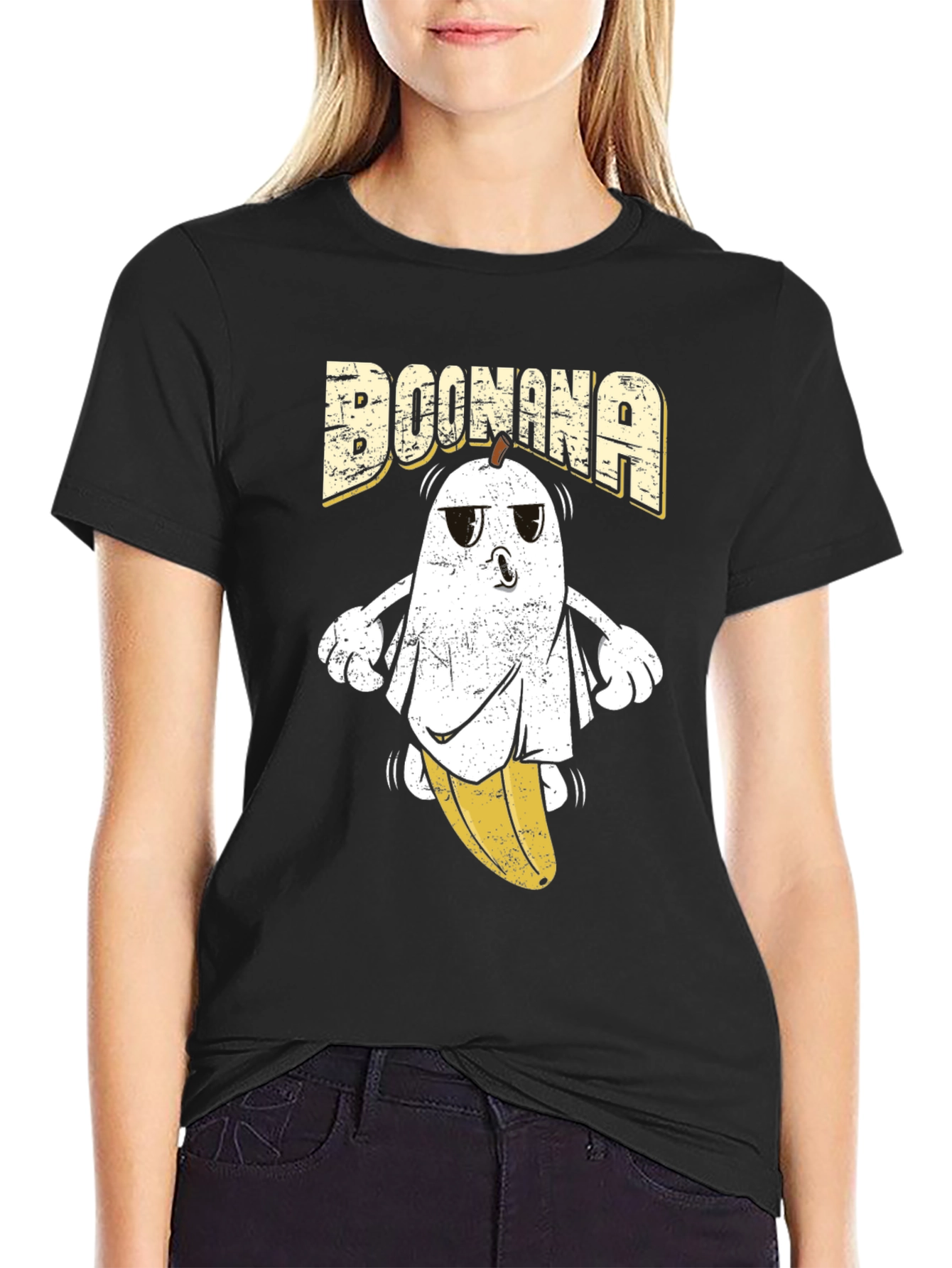 Boonana Graphic T-Shirt - Funny Halloween Tee