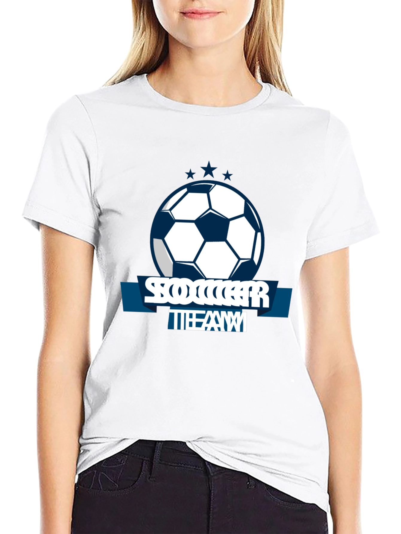 Soccer Team Graphic T-Shirt