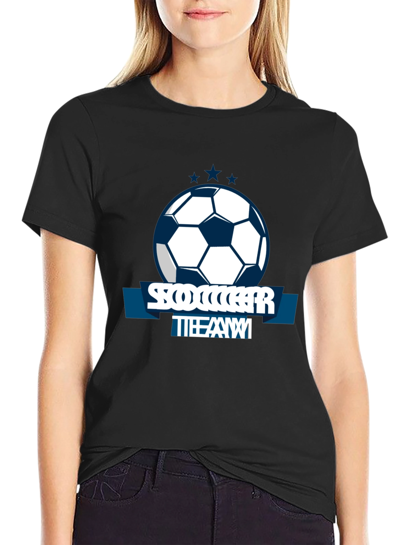 Soccer Team Graphic T-Shirt
