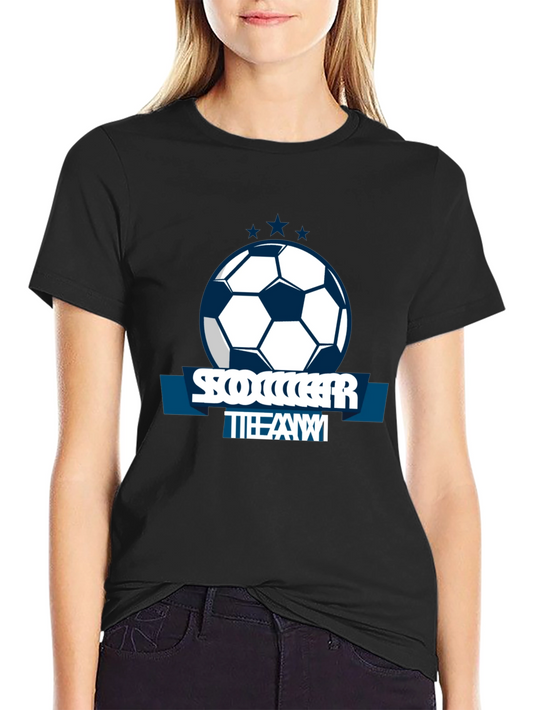 Soccer Team Graphic T-Shirt