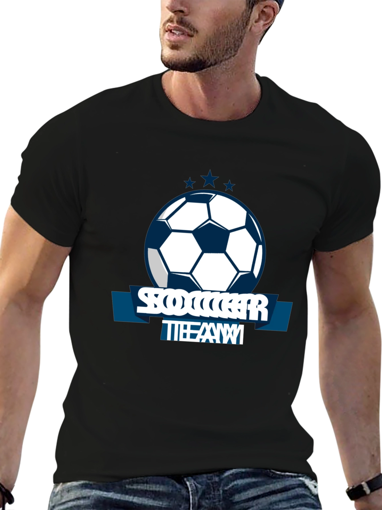 Soccer Team Graphic T-Shirt